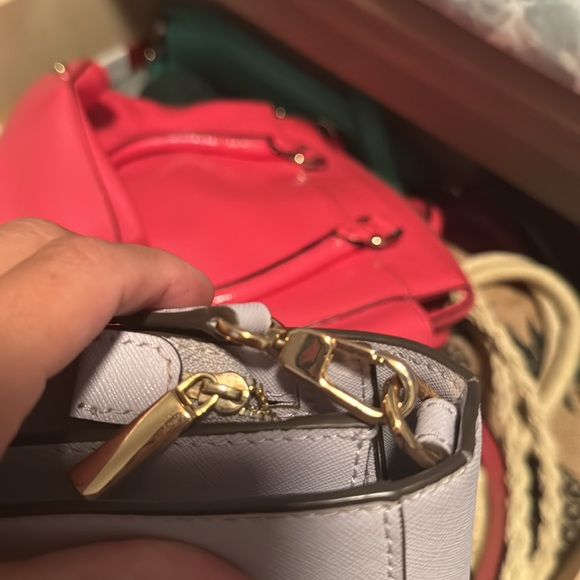 Tory Burch Lilac Crossbody Purse GUC - Picture 7 of 7